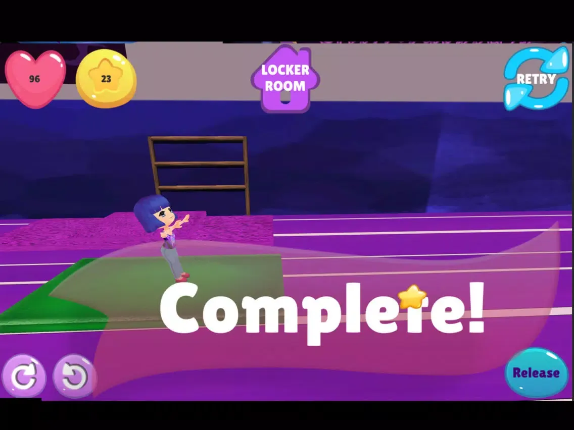 Gymnastics Perfect Landing iPad  Screenshots