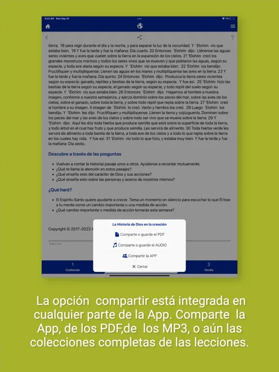 Gracia Pura iPad 應用截圖