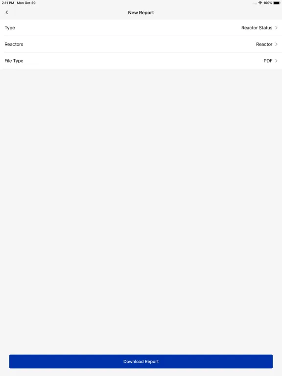 Capturas de pantalla de Reactor Connect iPad 