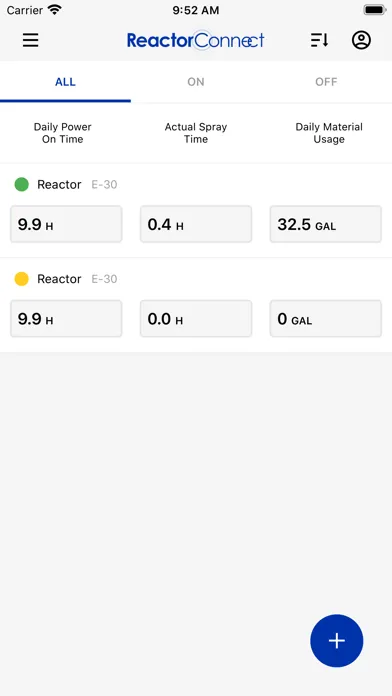 Capturas de pantalla de Reactor Connect