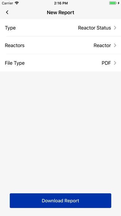 Capturas de pantalla de Reactor Connect