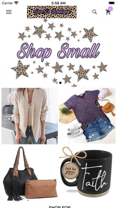 Ảnh chụp màn hình của Gra-C’s Boutique
