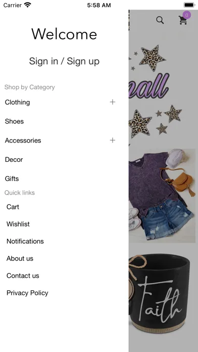 Ảnh chụp màn hình của Gra-C’s Boutique