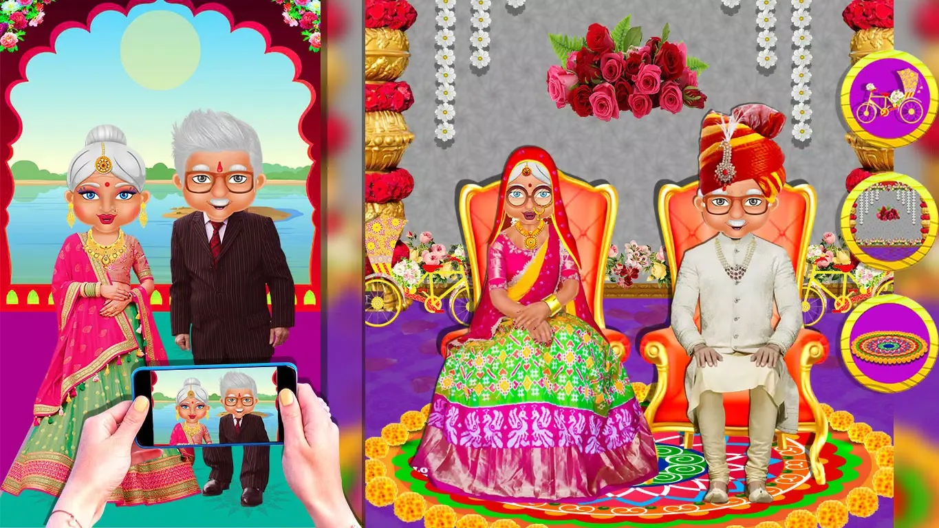 Indian Love Marriage Grandpa Ekran Görüntüleri