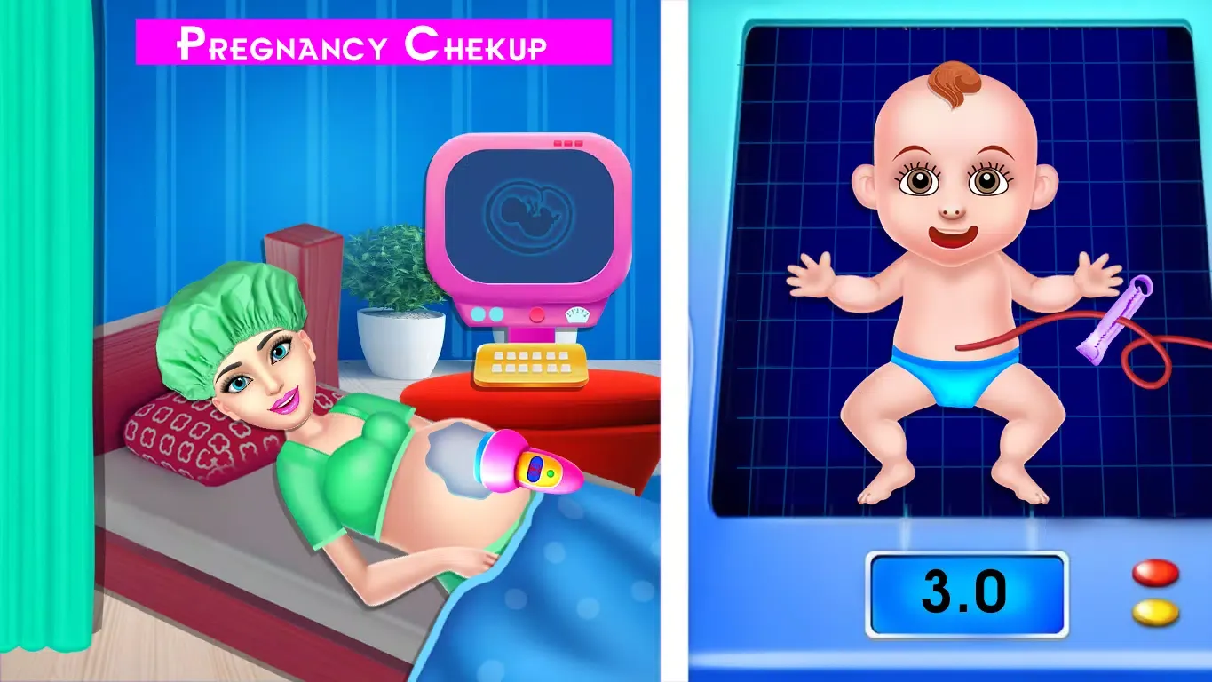 Pregnant Mommy & newborn Baby Screenshots