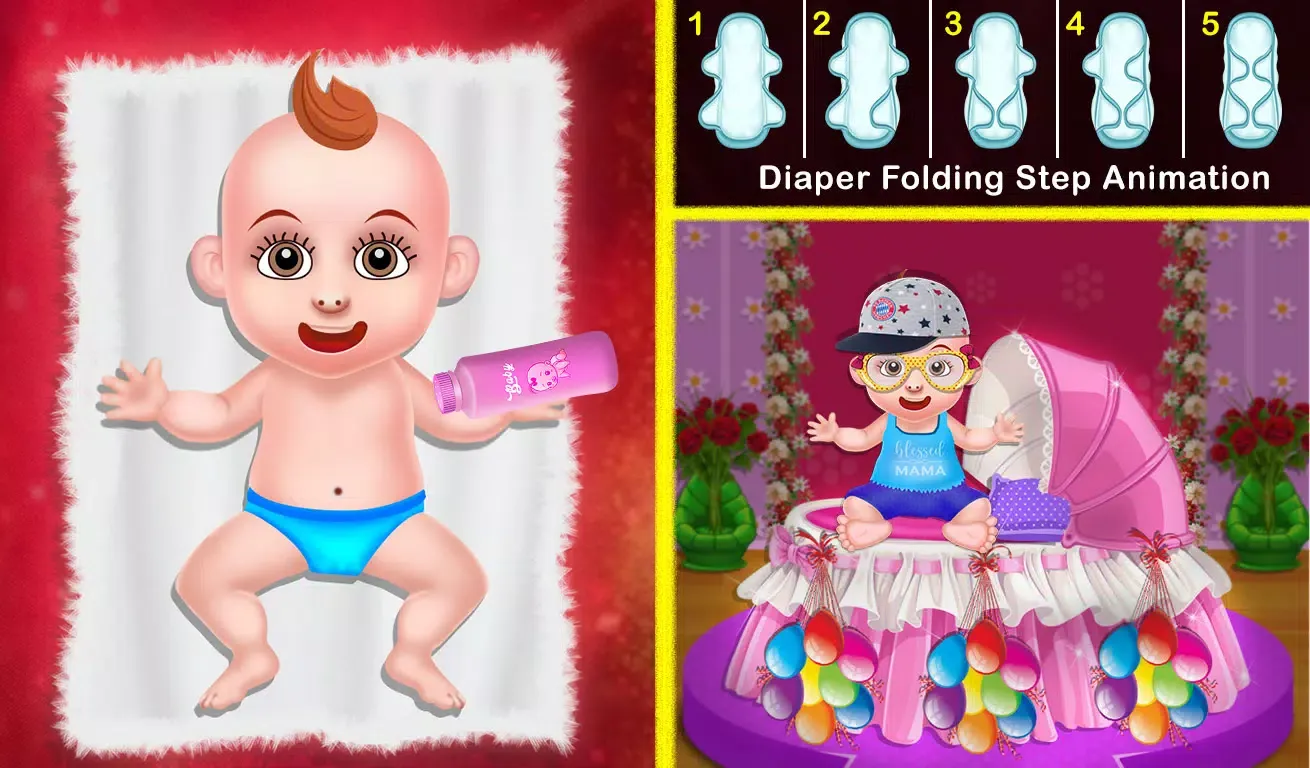 Pregnant Mommy & newborn Baby Screenshots