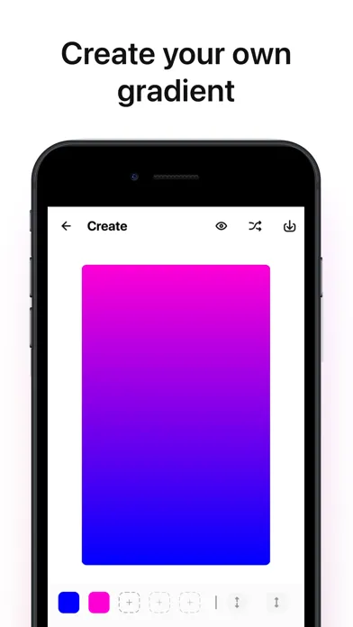 Gradient Wallpaper Generator. سکرین شاٹس
