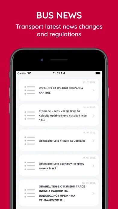 Public Transport Subotica Screenshots