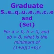 Graduate Sequence and Set Practice