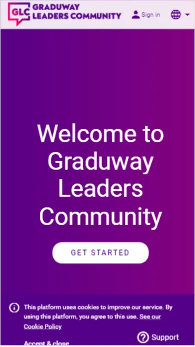 Screenshot di Graduway Community