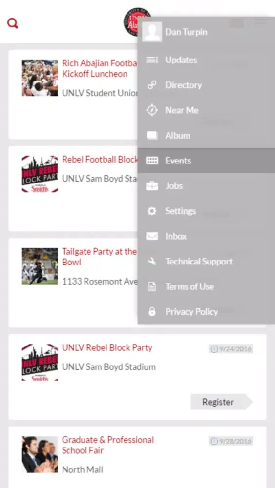 تصاویر UNLV Connect