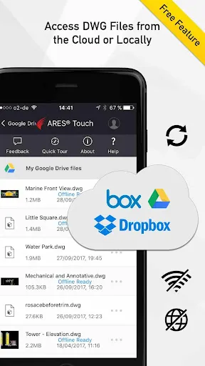 ARES Touch: DWG Viewer & CAD Screenshots