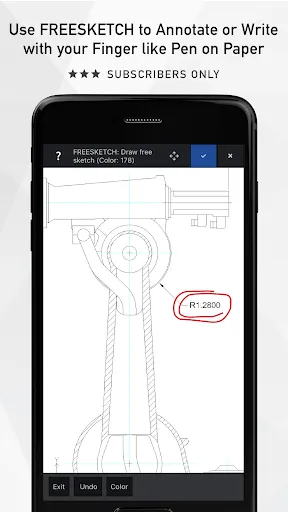 ARES Touch: DWG Viewer & CAD Screenshots