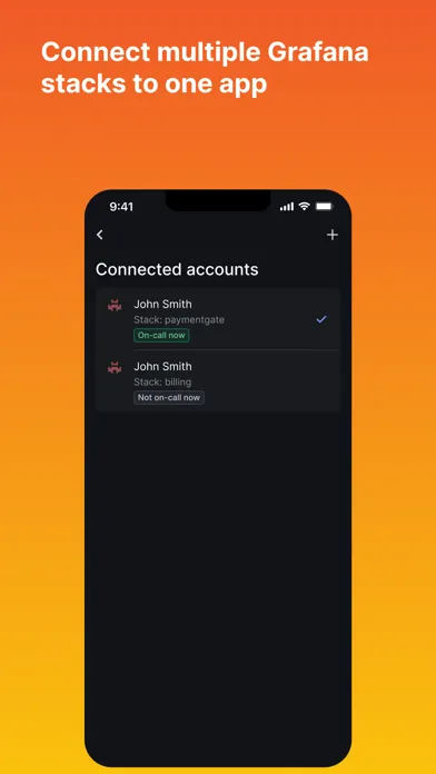 Zrzuty ekranu Grafana IRM