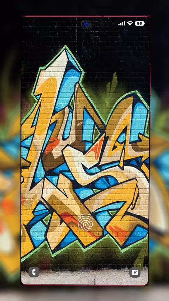 Capturas de tela do Graffiti Wallpaper