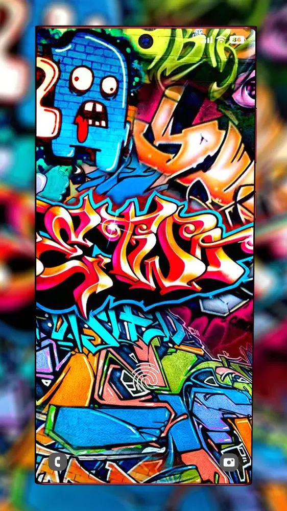 Capturas de tela do Graffiti Wallpaper