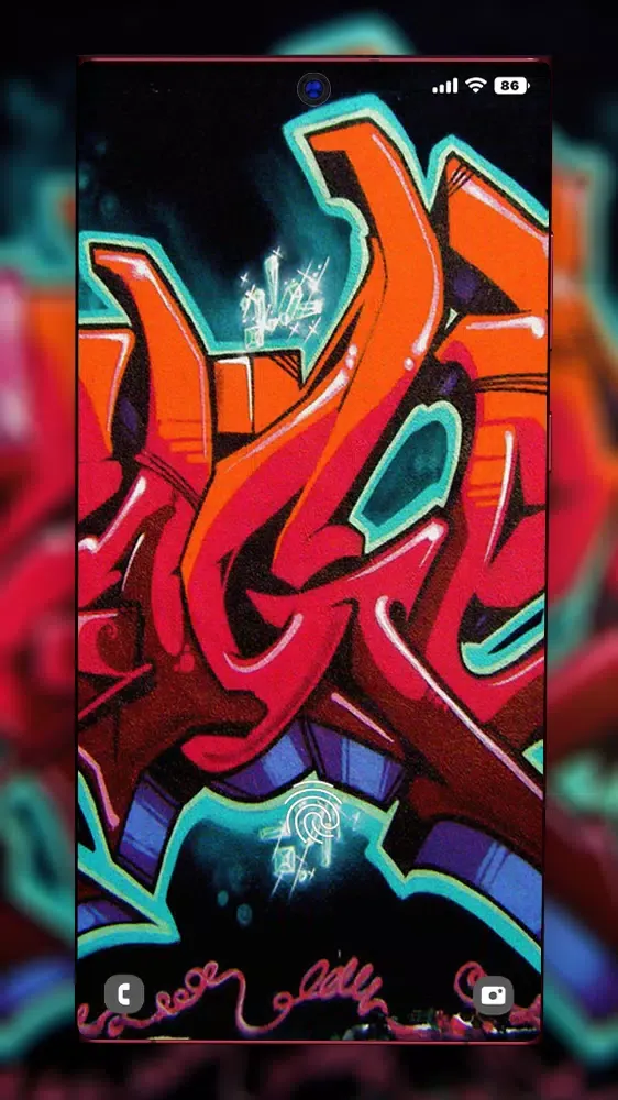 Capturas de tela do Graffiti Wallpaper