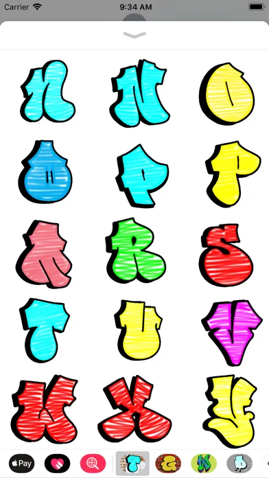صور GRAFFITI THROW-UP LETTERS