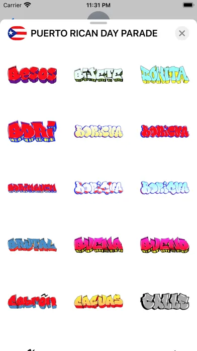 PUERTO RICAN DAY PARADE MEMOJI Screenshots