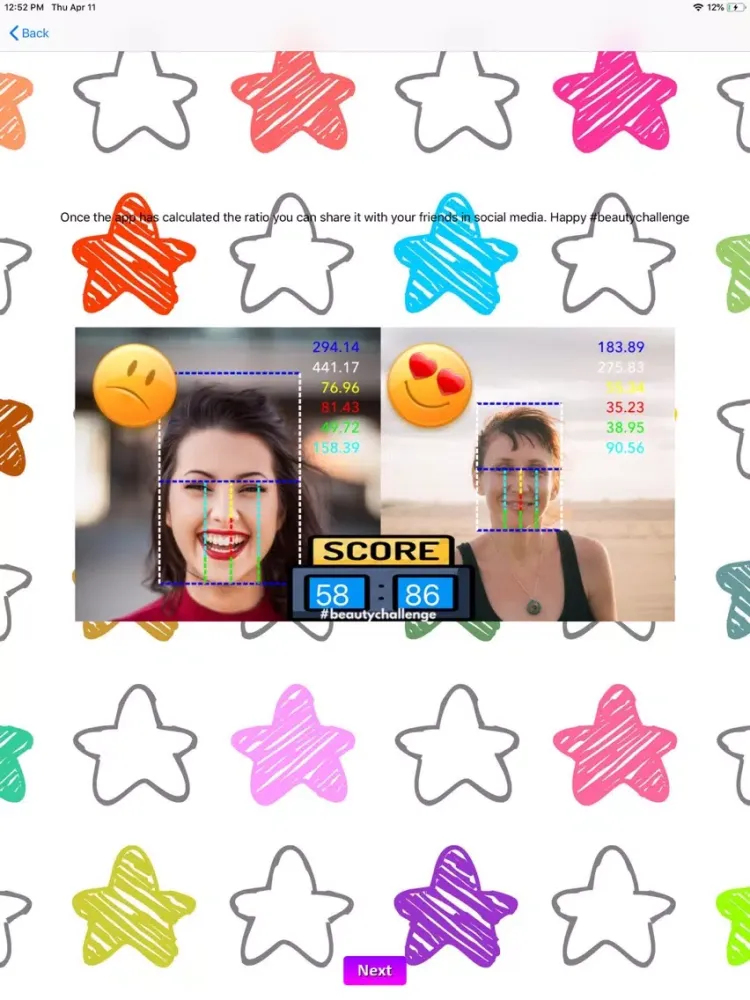#beautychallenge iPad  स्क्रीनशॉट