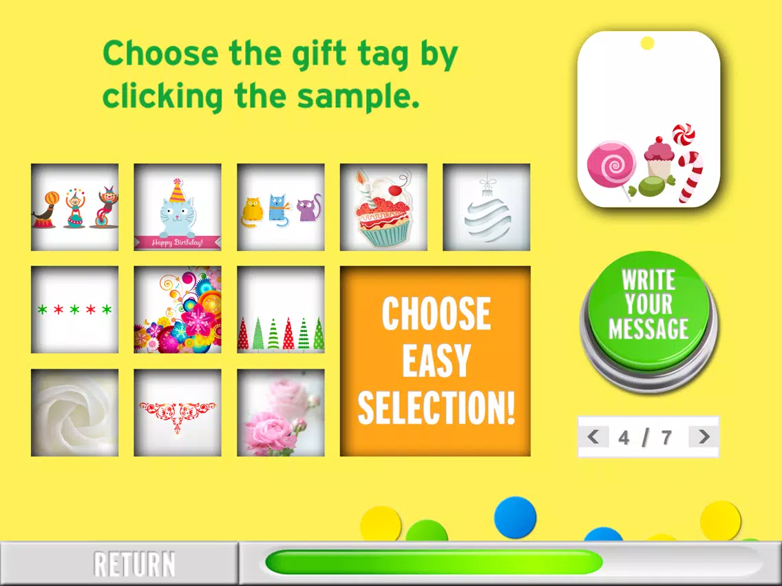 Zrzuty ekranu GiftUP iPad 