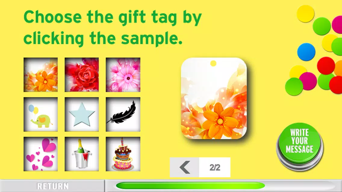 Zrzuty ekranu GiftUP