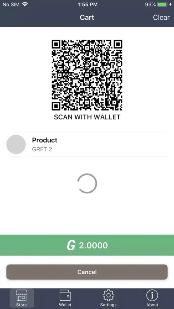 ภาพหน้าจอของ GRAFT Mobile Point of Sale