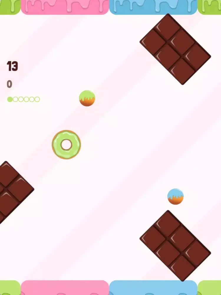 Flappy Donut - Sweet Cake Jump iPad  Ekran Görüntüleri