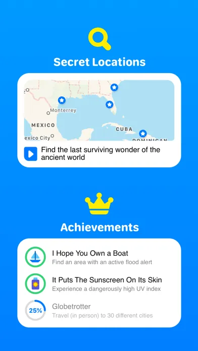 Zrzuty ekranu CARROT Weather: Alerts & Radar