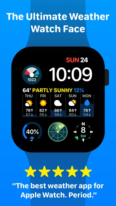 Zrzuty ekranu CARROT Weather: Alerts & Radar