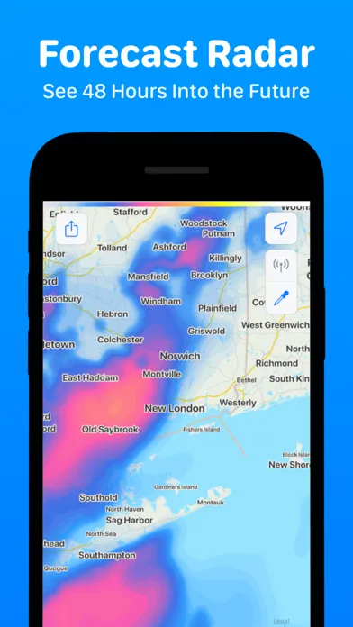 Zrzuty ekranu CARROT Weather: Alerts & Radar