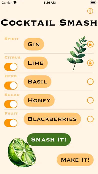 Screenshot di Cocktail Smash