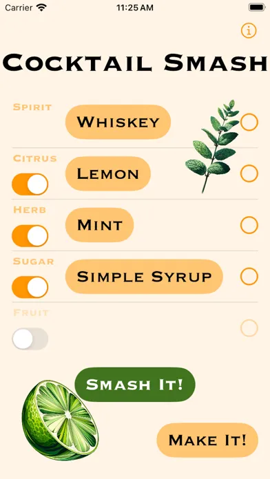 Screenshot di Cocktail Smash