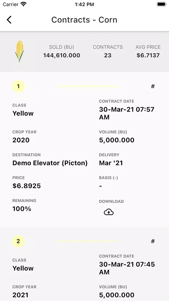 Ganaraska Grain Direct Screenshots