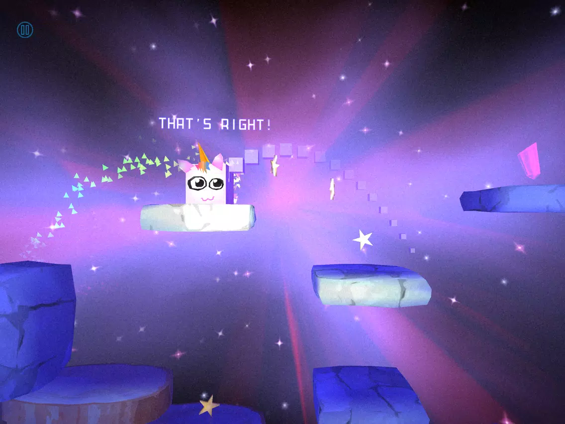 Tangkapan layar Space Unicorn: 3D Adventure iPad 