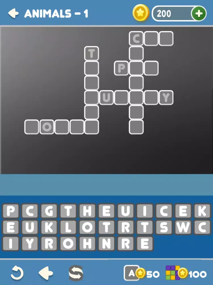 Another Word Cross iPad  Ekran Görüntüleri