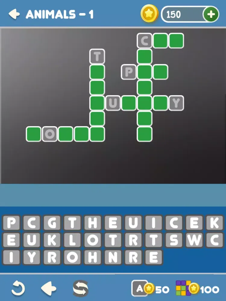 Another Word Cross iPad  Ekran Görüntüleri