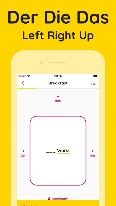 Capturas de tela do Grammapp: German Grammar