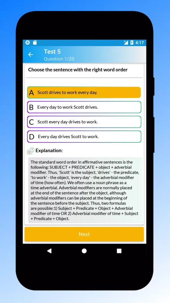 English Grammar Full Screenshots