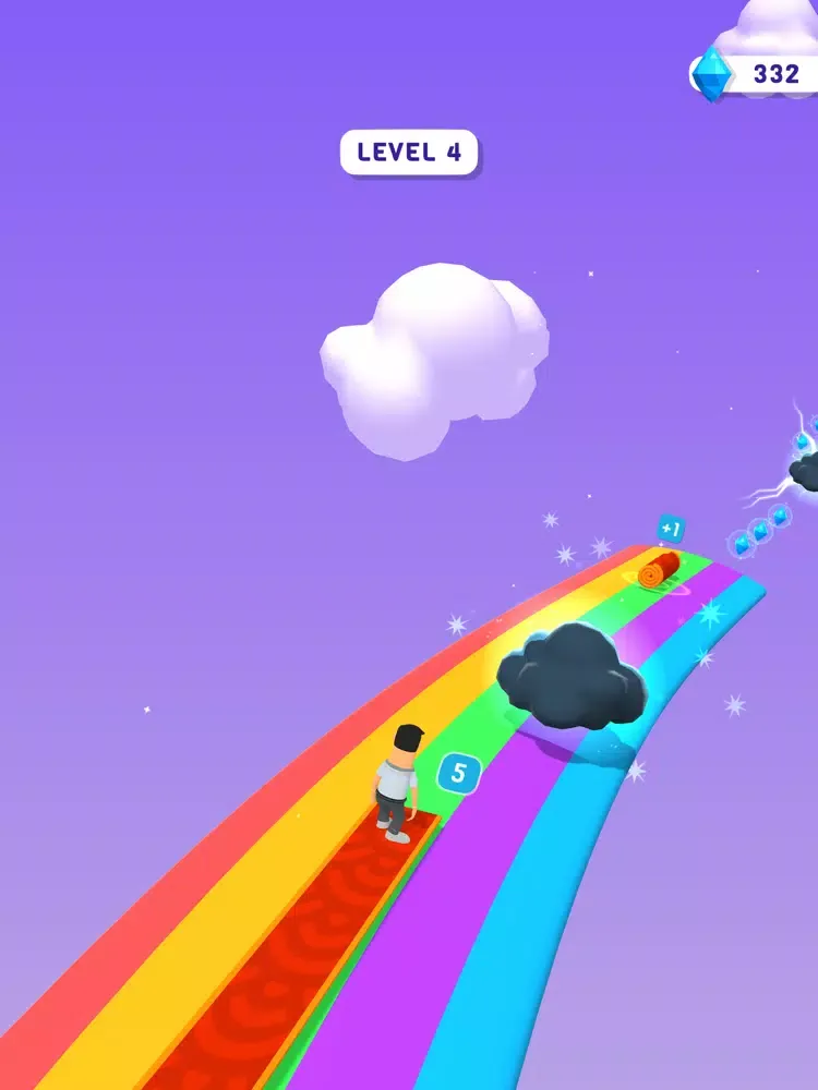 Rainbow Ride 3D iPad 應用截圖