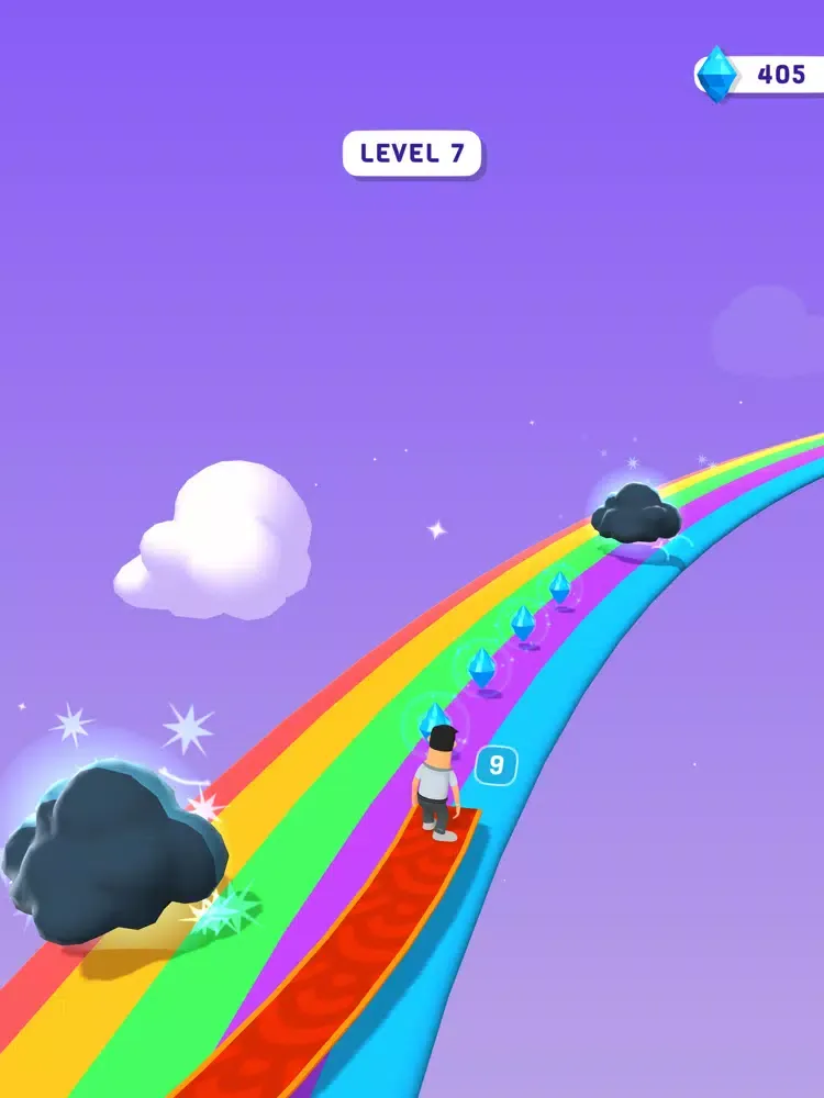 Rainbow Ride 3D iPad 應用截圖