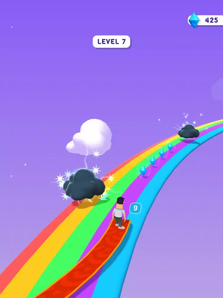 Rainbow Ride 3D iPad 應用截圖