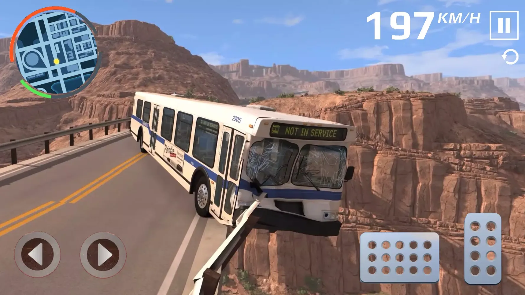 Grand Canyon Auto Crash Game应用截图