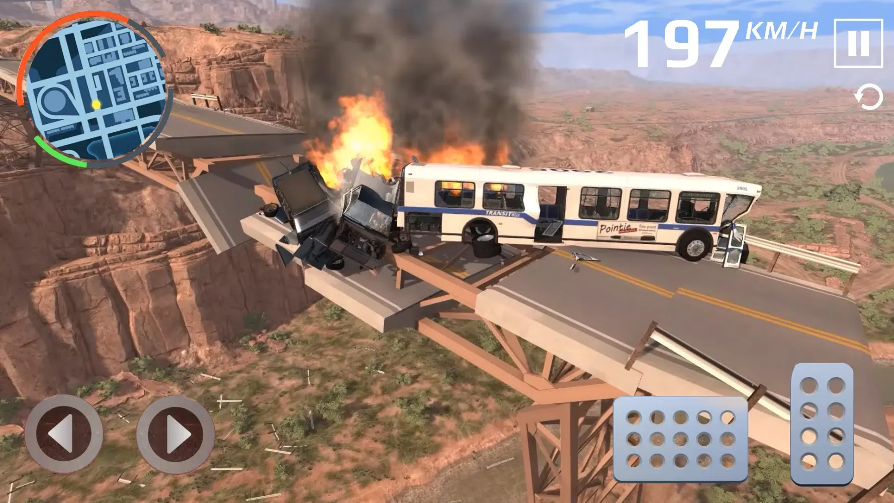 Grand Canyon Auto Crash Game应用截图