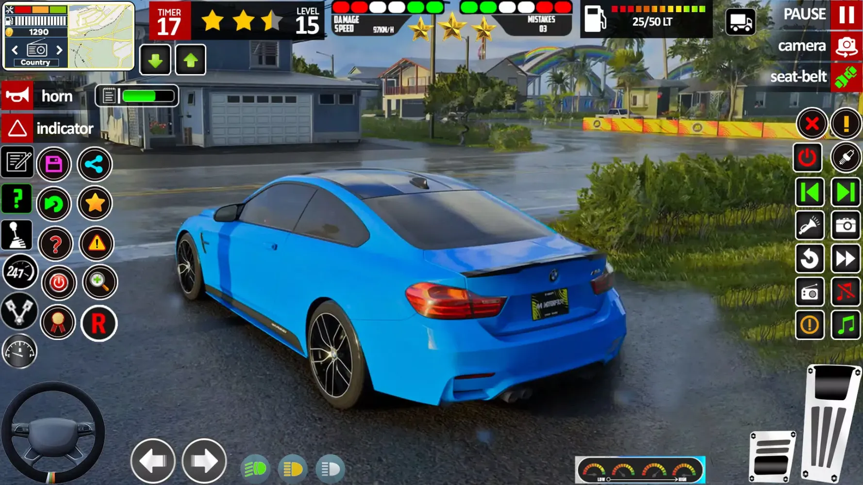 School Driving Sim Car Game 3D应用截图