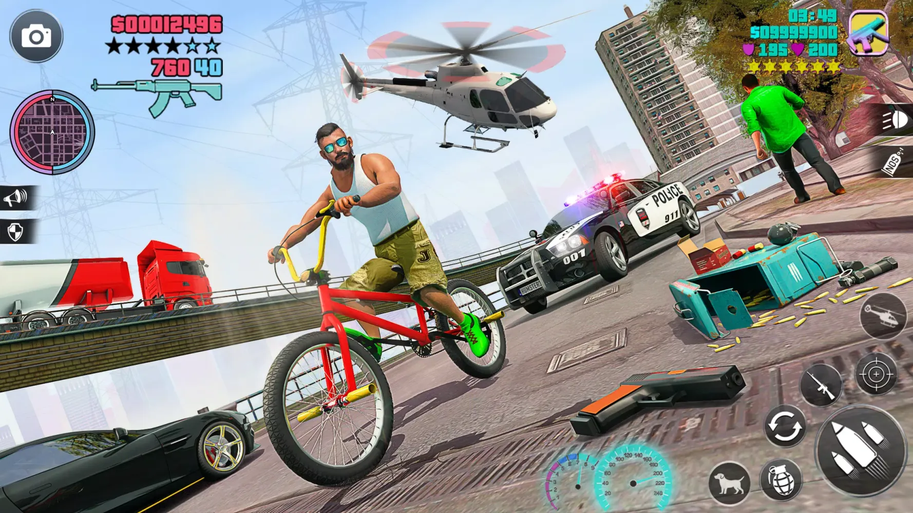 Grand Gangsters Crime City War Screenshots