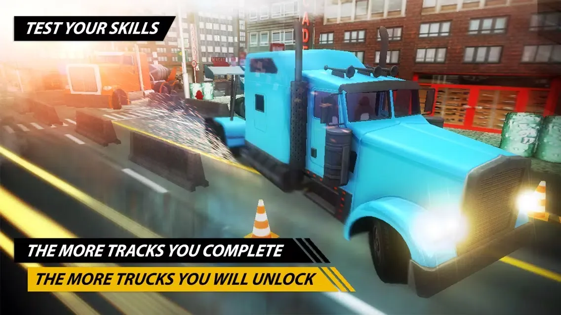 Grand Truck Race Parking : No Limit Driving Adventure应用截图