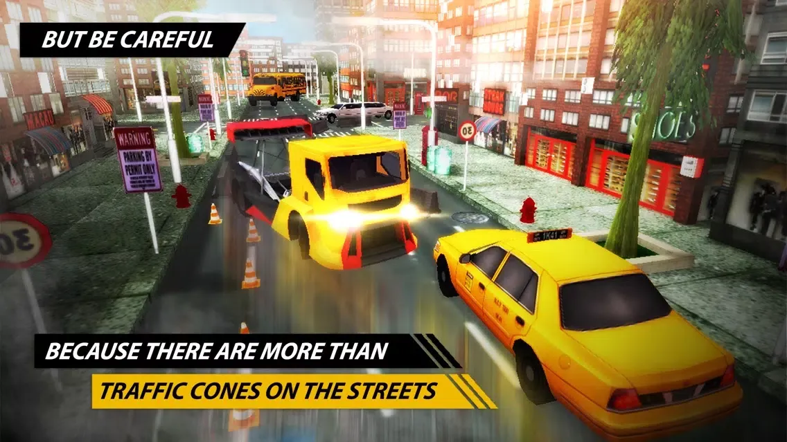 Grand Truck Race Parking : No Limit Driving Adventure应用截图