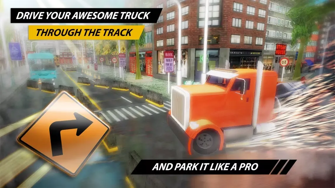 Grand Truck Race Parking : No Limit Driving Adventure应用截图