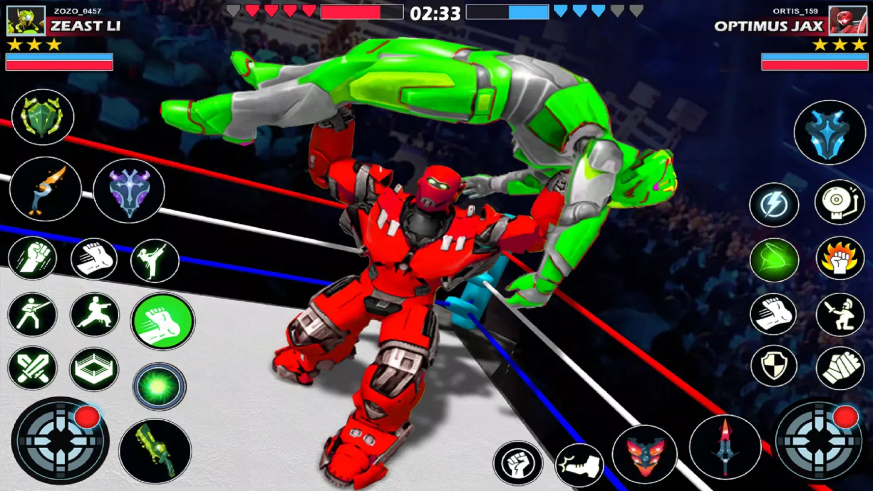 Robot Kung Fu Fighting Games 스크린샷
